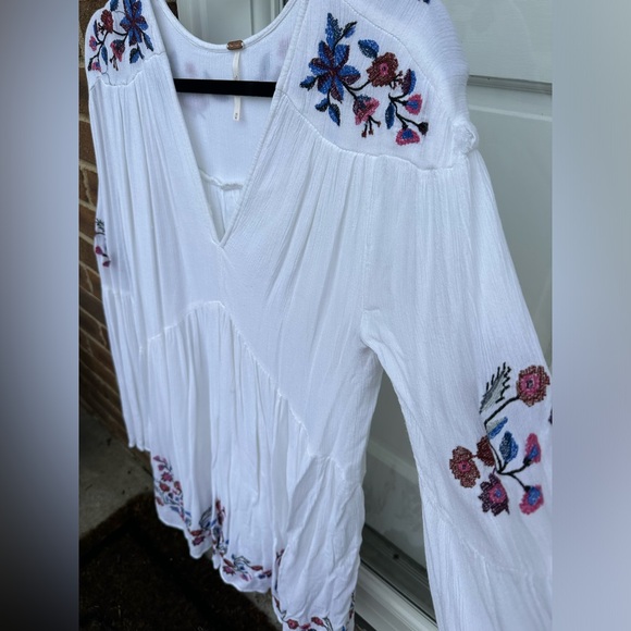 Embroidered Free People Dress - Picture 1 of 3